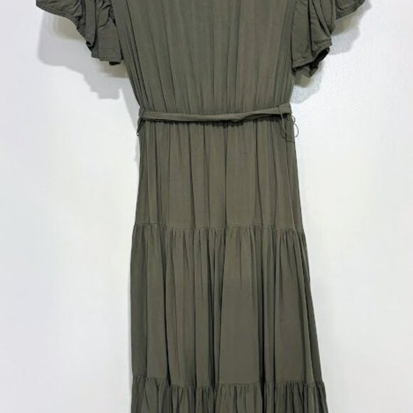 Petal & Pup Barker Dress, S, Olive - Picture 7 of 10